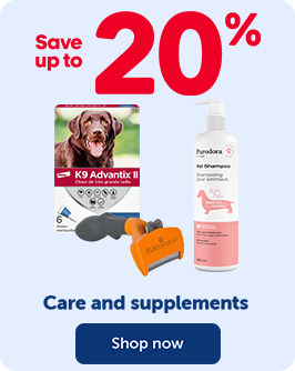 SAVE UP TO 20% - Care and supplements