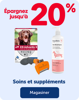 ÉPARGNEZ JUSQU'À 20% - Soins et suppléments