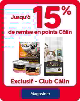 Jusqu'à 15% de remise en points Câlin
