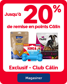 Jusqu'à 20% de remise en points Câlin