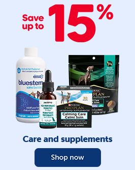 Save up to 15% - Care and Supplements