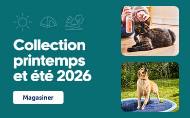 Collection printemps et été 2026 - Découvrez les tendances avec bouton Magasiner