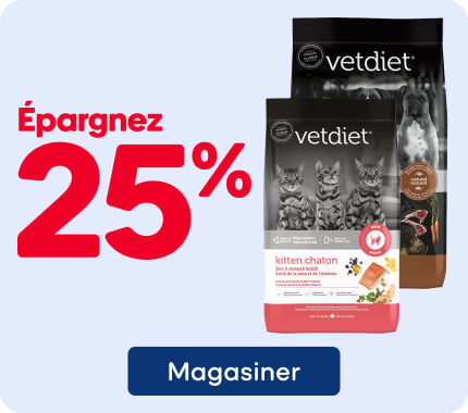 Économisez jusqu’à 15 $ sur la nourriture sèche Merrick pour chiens. Nouveau produit, exclusif chez Mondou.