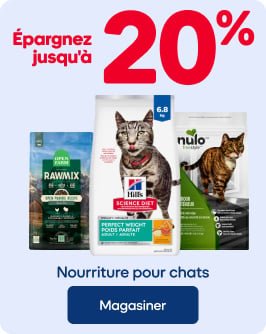 ÉPARGNEZ JUSQU'À 20% - Nourriture pour chats