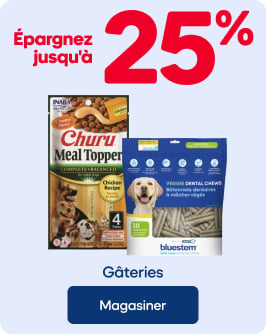 Gâteries - ÉPARGNEZ JUSQU'À 25%