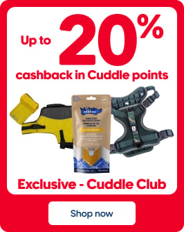Up to 20% money back in Cuddle Points