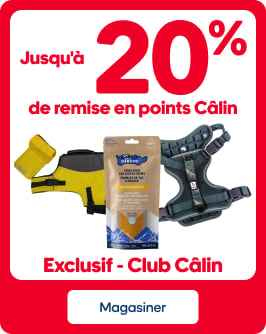 Jusqu'à 20% de remise en points Câlin