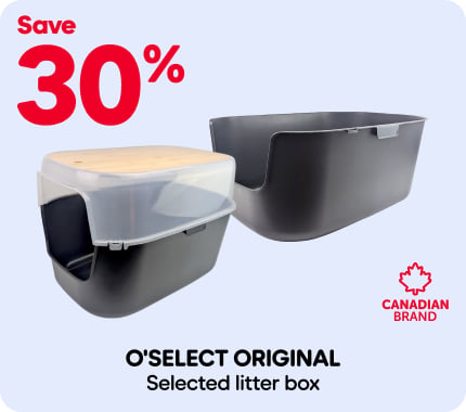 Save 30% on selected BeOneBreed litter boxes.
