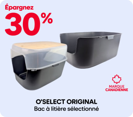 Épargnez 30 % sur les bacs à litière sélectionnés BeOneBreed.