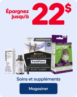 Épargnez jusqu'à 22$ - Soins et suppléments