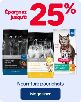 ÉPARGNEZ JUSQU'À 25% - Nourriture pour chats