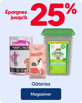 Gâteries pour chats - ÉPARGNEZ JUSQU'À 25%
