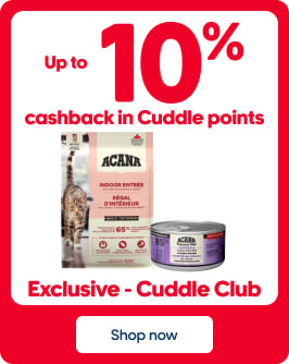 Up to 10% back on Cuddle points
