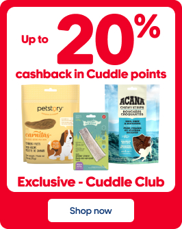 Up to 20% money back in Cuddle Points