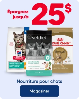 ÉPARGNEZ JUSQU'À 25% - Nourriture pour chats