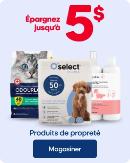 ÉPARGNEZ JUSQU'À 5$- Propreté