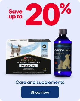 Save up to 20% - Care and supplements
