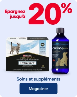 Épargnez jusqu'à 20% - Soins et suppléments