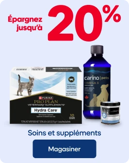 Épargnez jusqu'à 20% - Soins et suppléments