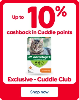 Up to 10% back on Cuddle points