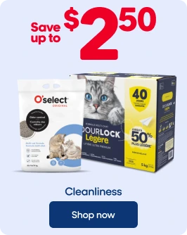 SAVE UP TO $2.50 - Cleanliness