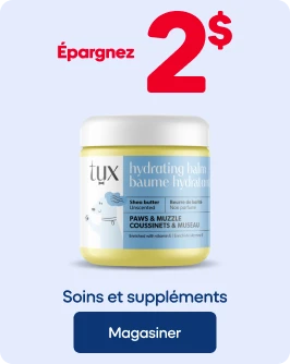 Épargnez 2$ - Soins et suppléments