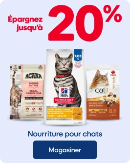 ÉPARGNEZ JUSQU'À 20% - Nourriture pour chats