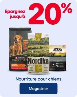 ÉPARGNEZ JUSQU'À 20% - Nourriture pour chiens