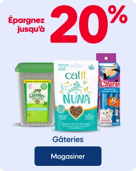 Gâteries pour chats - ÉPARGNEZ JUSQU'À 20%