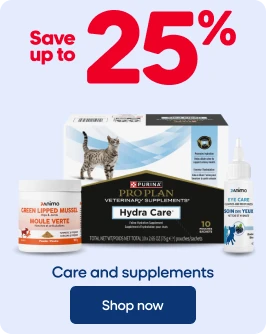 Save up to 25% - Care and supplements