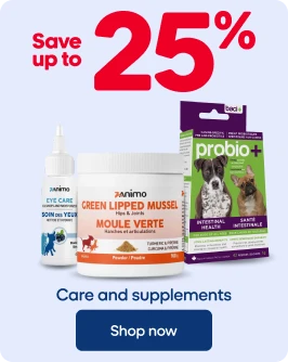 Save up to 15% - Care and supplements