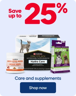 Save up to 25% - Care and Supplements
