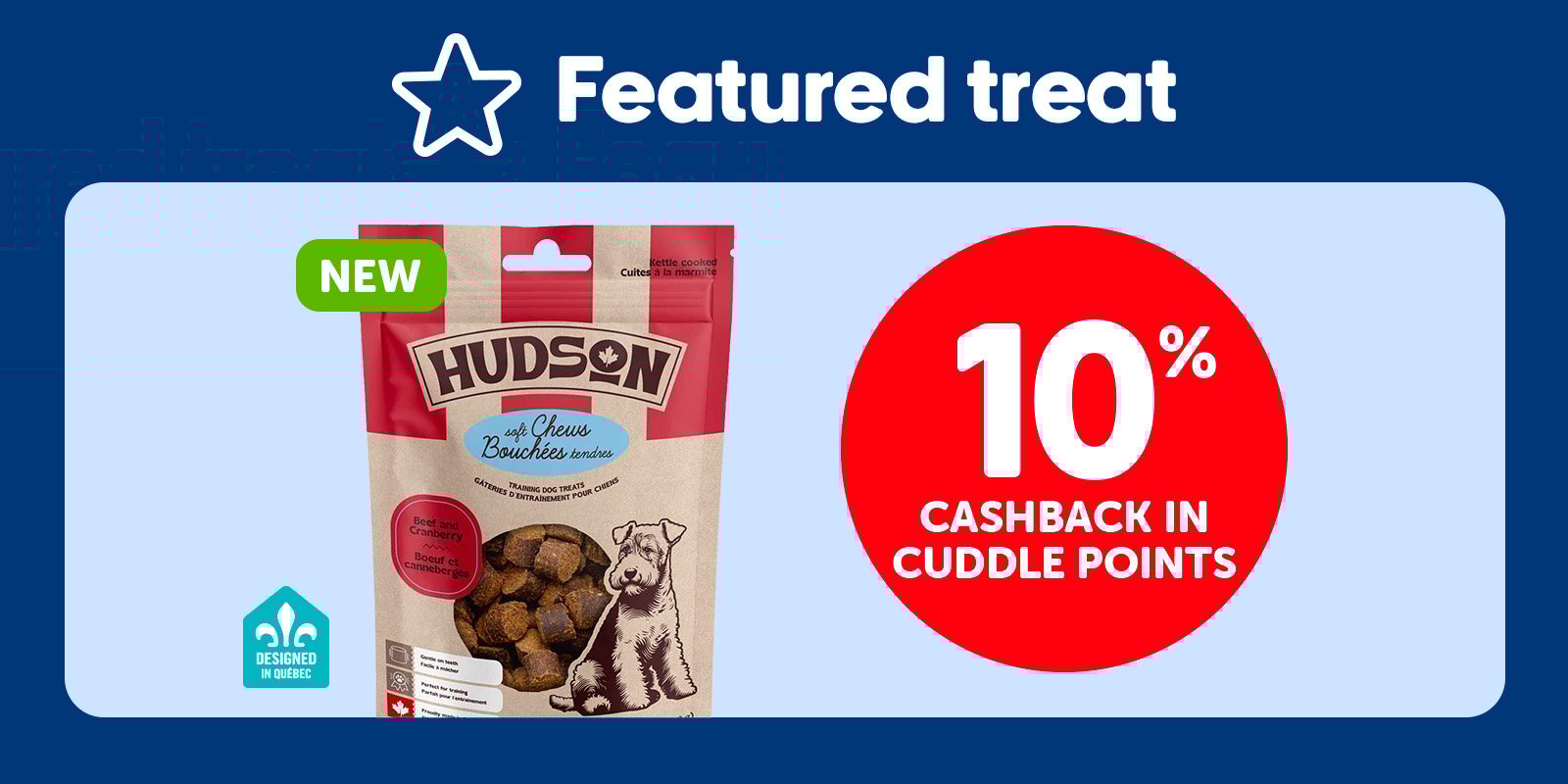 Hudson dog treats
