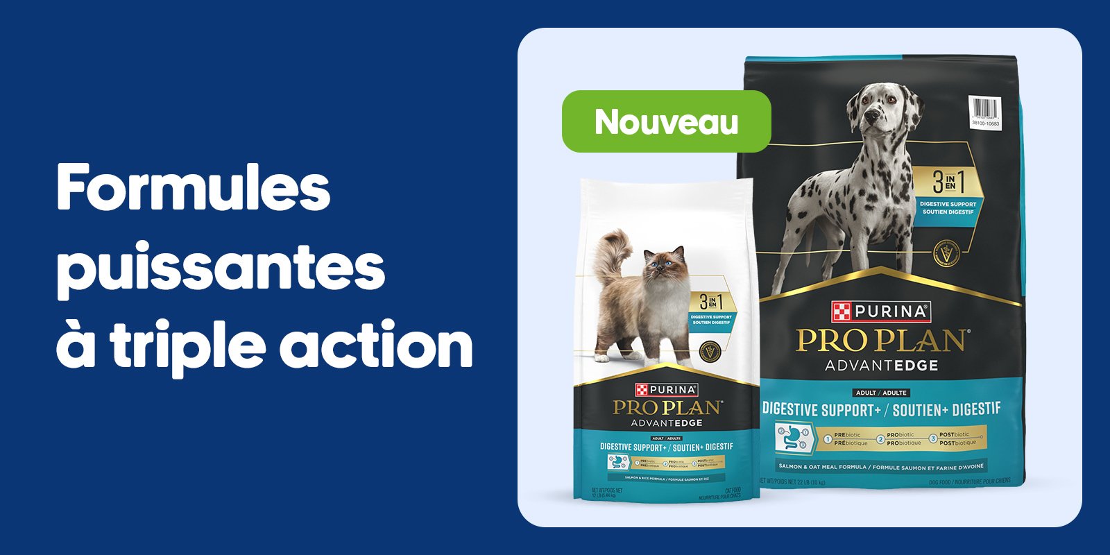 Nouveautés Pro Plan AdvantEdge