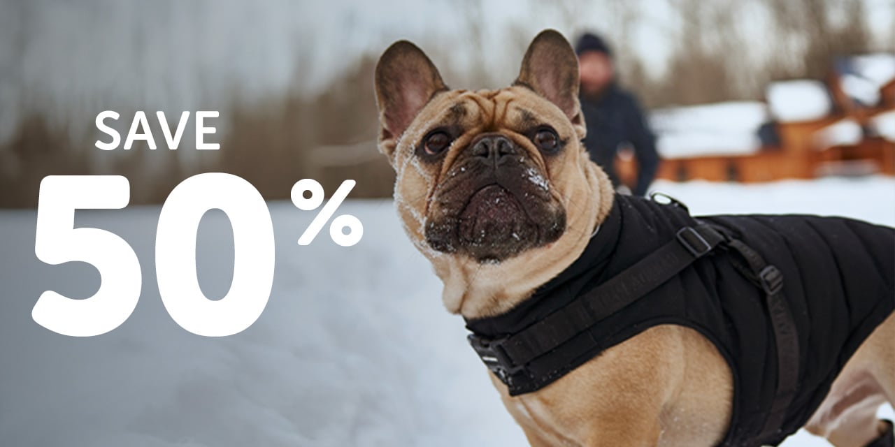 Save 50% on selected  clothing and accessories from the fall and winter collections.