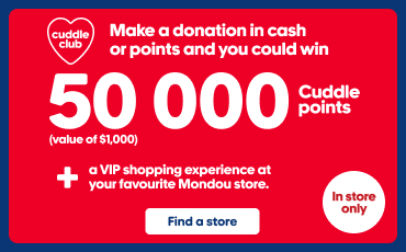 MAke a donation in one of our stores