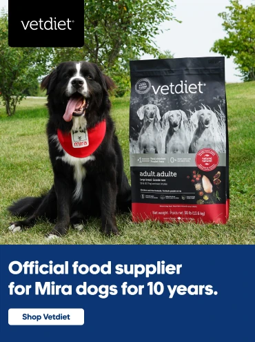 Vetdiet - Official food of Mira dogs
