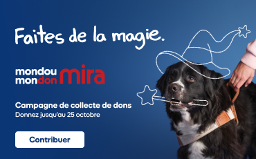 Mondou Mondou Mira. Campagne de collections de dons - 12e édition