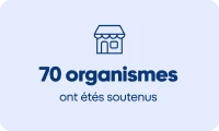 70 organismes ont été soutenus