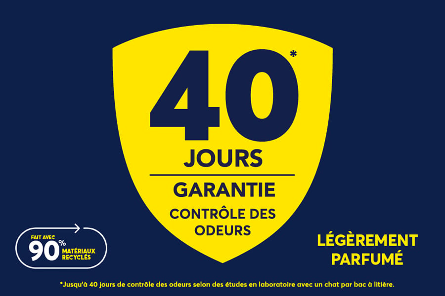 40 jours de contrôle des odeurs