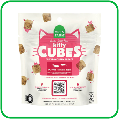 Open Farm cat treats
