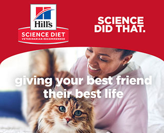 Hill’s Science Diet - developed with the combined expertise of 220+ vets, scientists and pet nutritionists