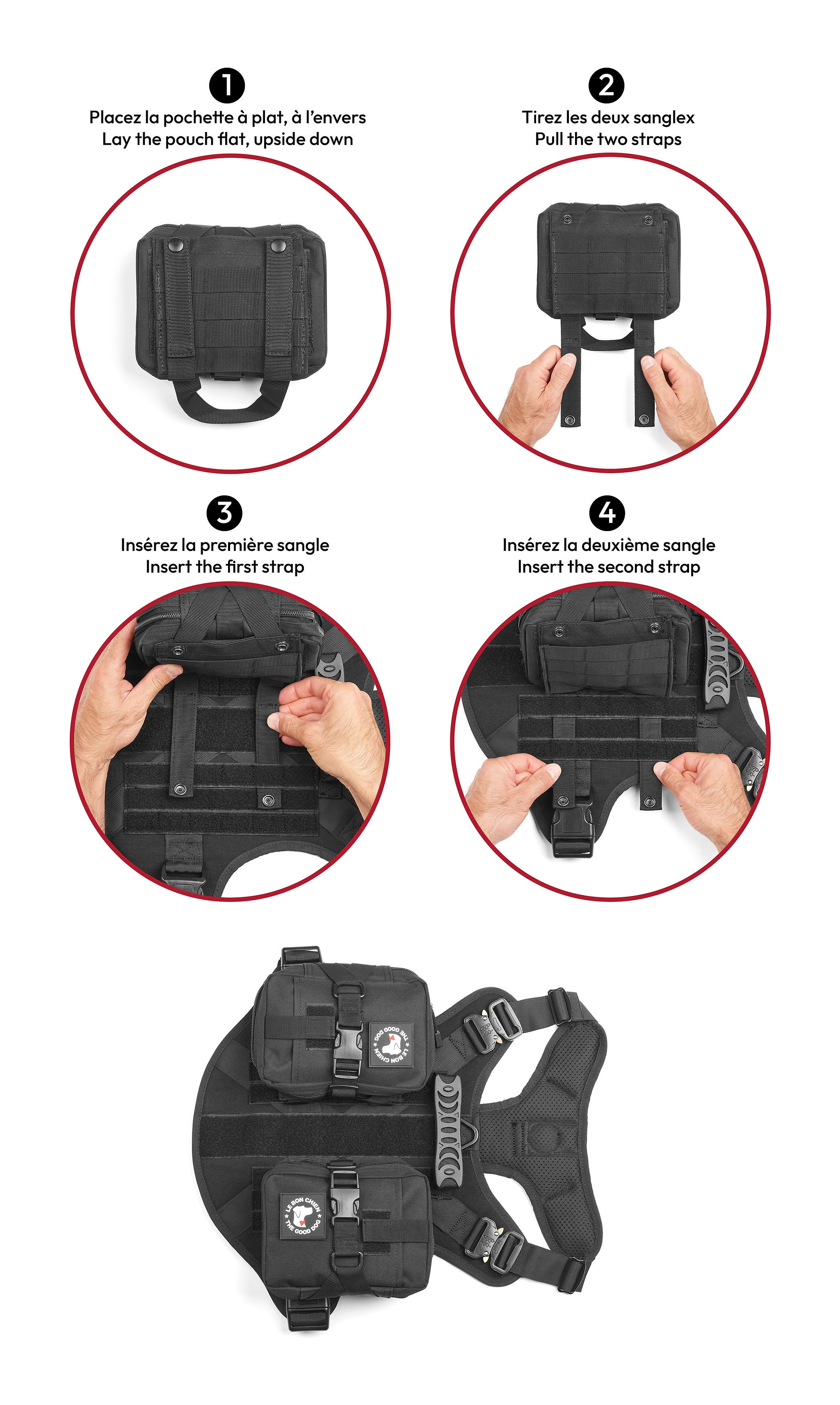 Tactical Harness Pouches