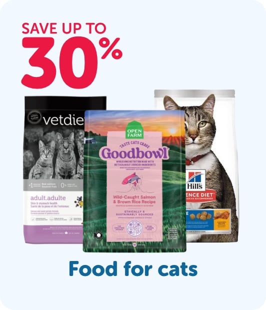 Save up to 30 % - Food for cats