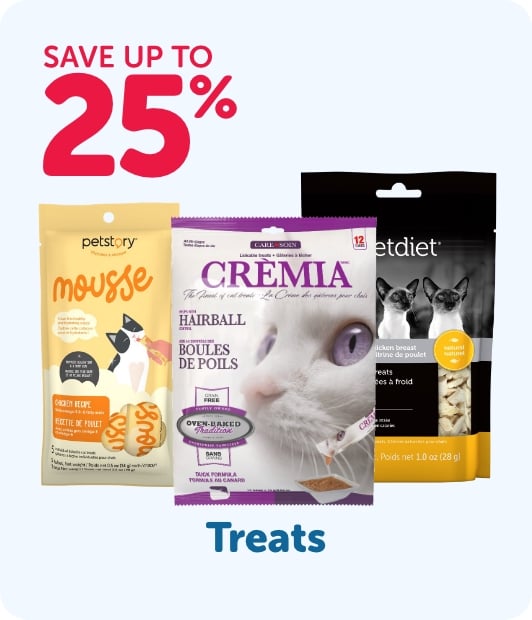 Save up to 25% - Treats