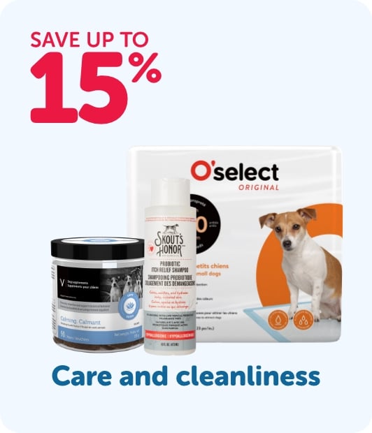 Save up to 15 % - Care and cleanliness