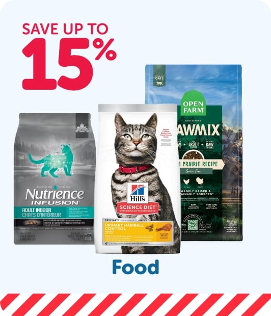 Save up to 15 % - Food for cats