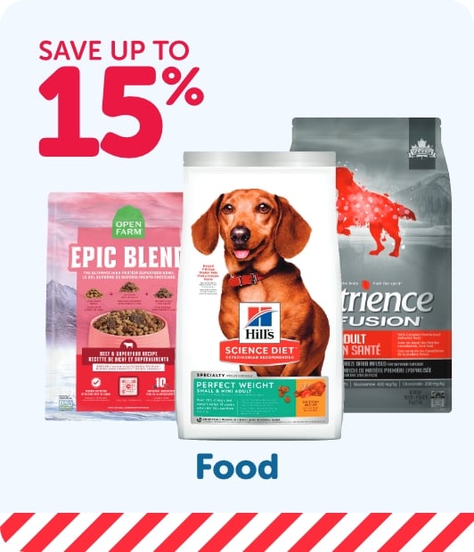 Save up to 15 % - Food for dogs