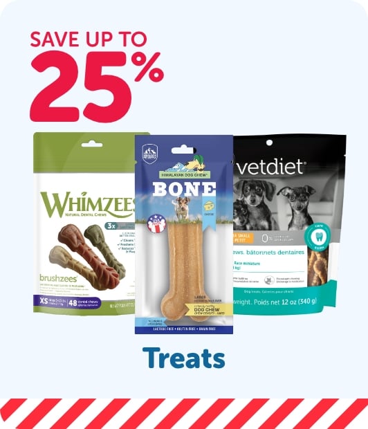Save up to 25 % - Treats