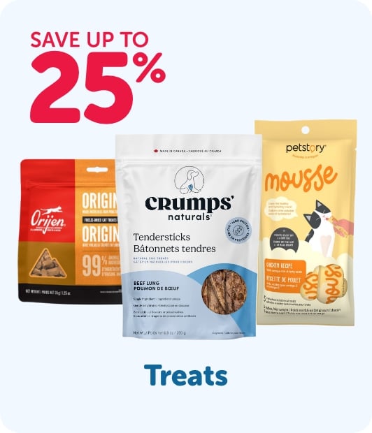 Save up to 25 % - Treats